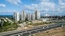 הכניסה לכביש 2, צילום: דובר עיריית חדרה